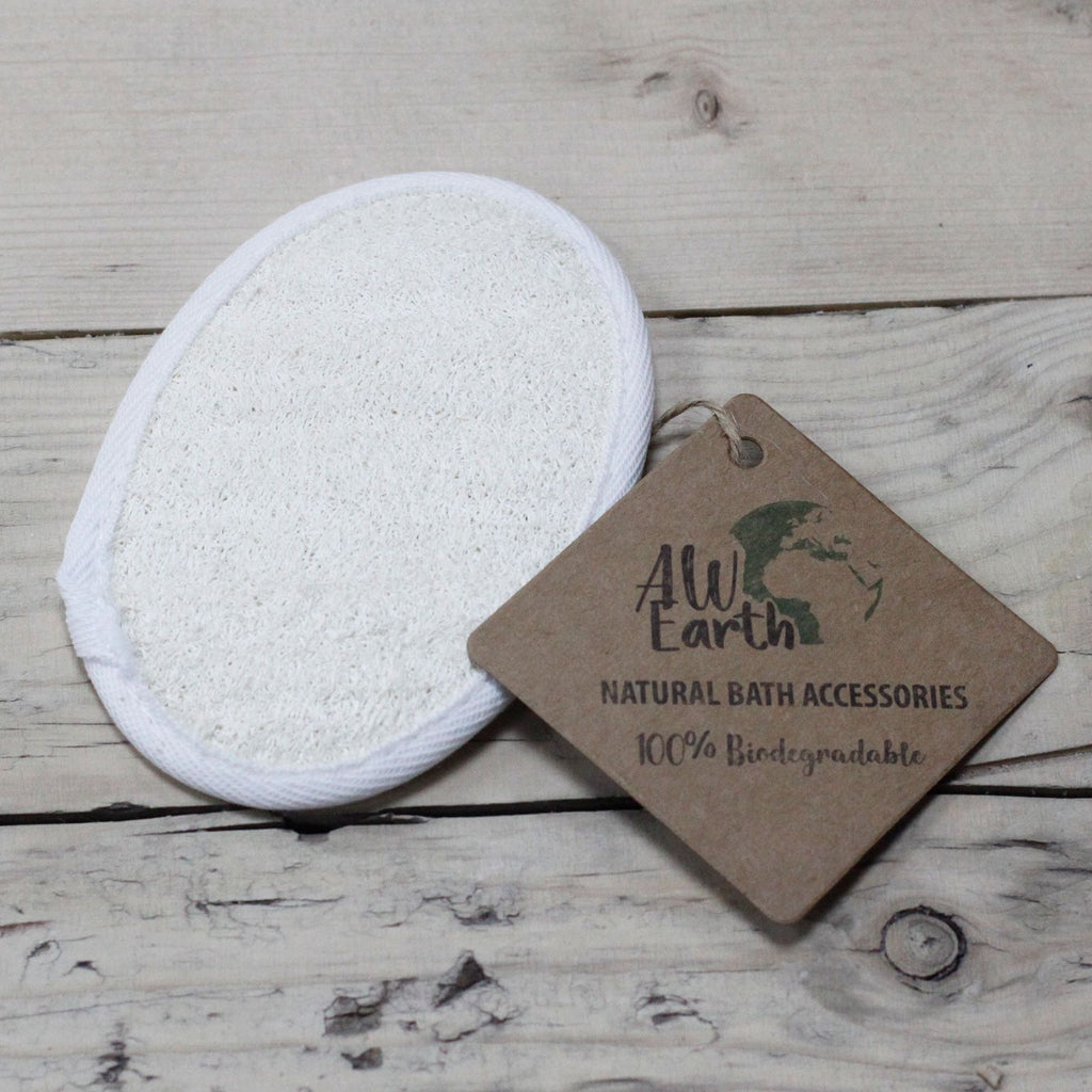 Natural Loofah Oval Scrub Pad – view 2