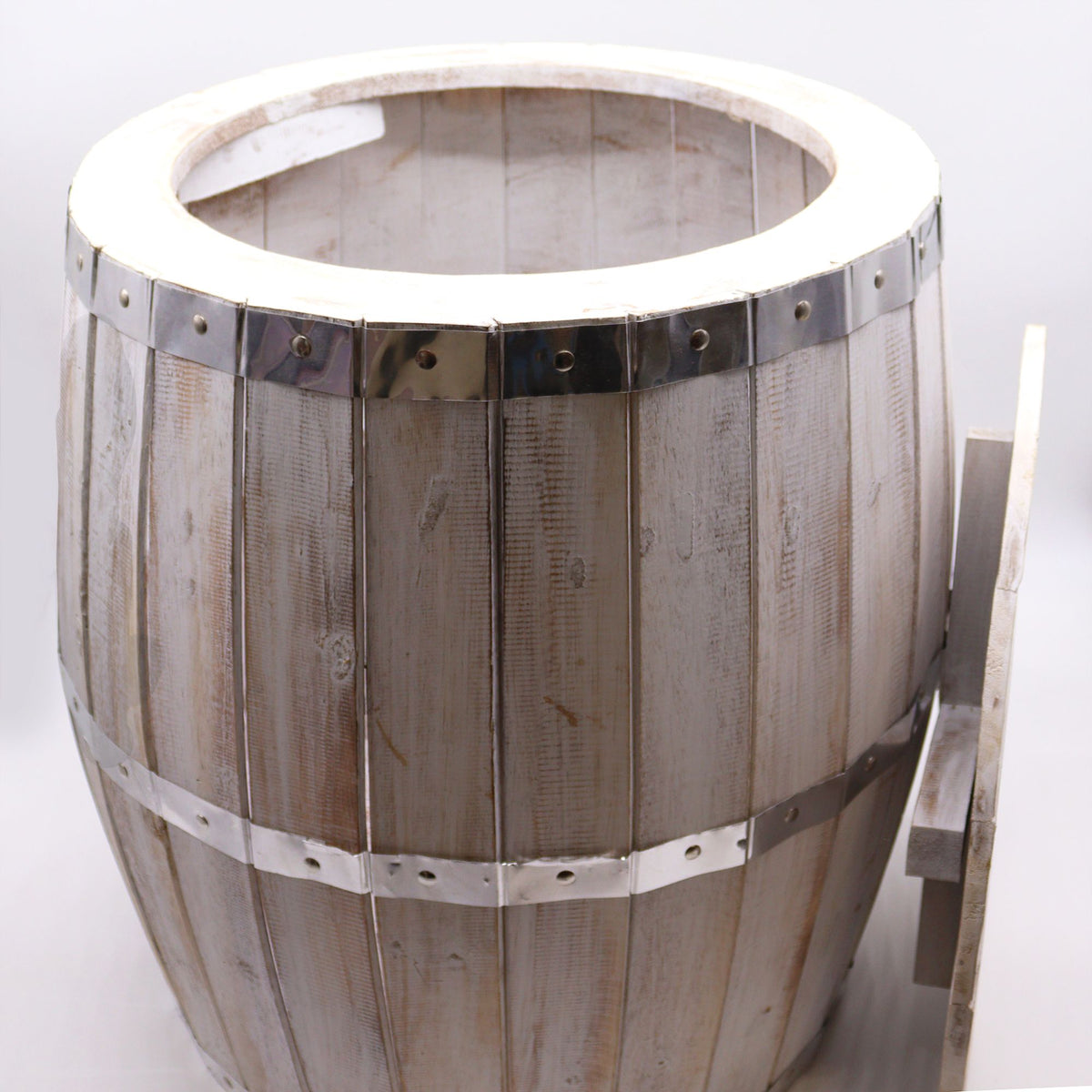 Beer Barrel Table - Whitewash, 60x48.5cm – view 2