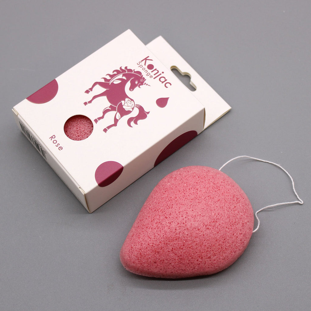 Teardrop Konjac Sponge - Rose – view 4