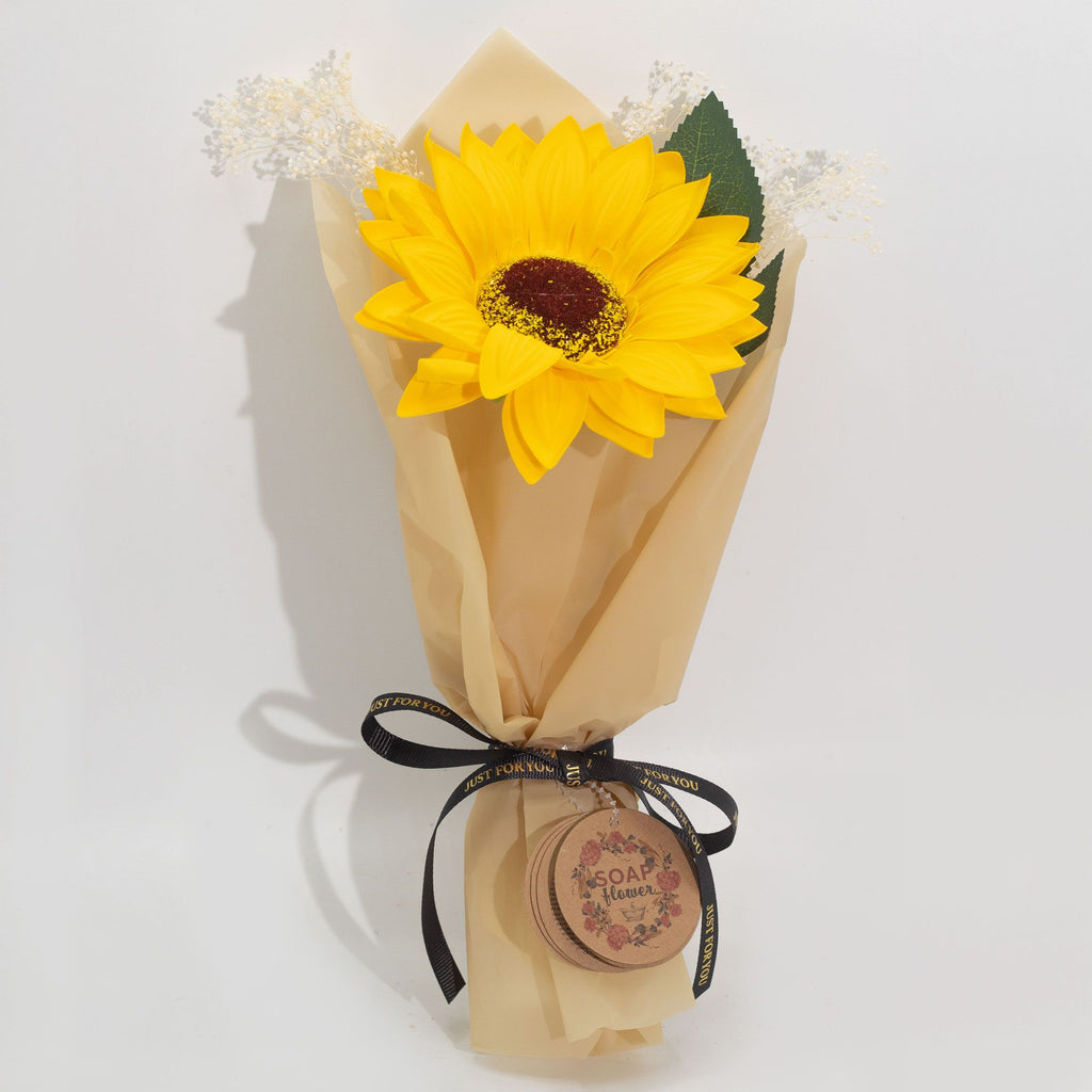 Single Sunflower Soap Flower
