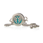 Angel Wings Aromatherapy Diffuser Bracelet Stainless Steel – view 4