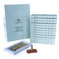 White Sage Incense Bricks Set of 15 with Terracotta Burner