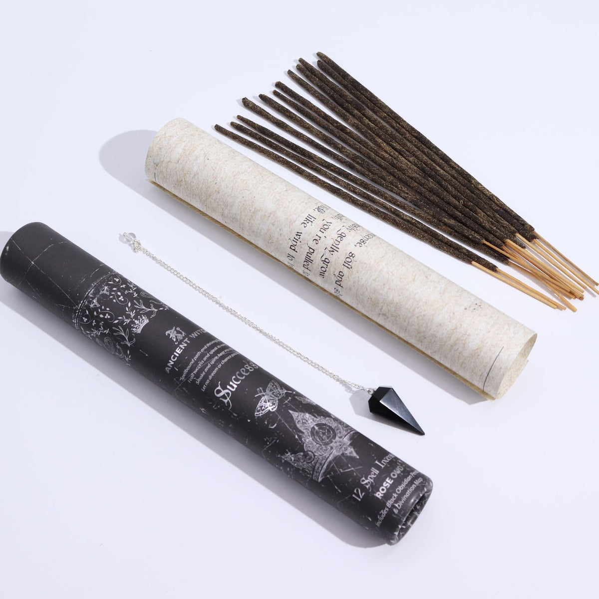 Ancient Witch Success Incense with Obsidian Pendulum – view 9