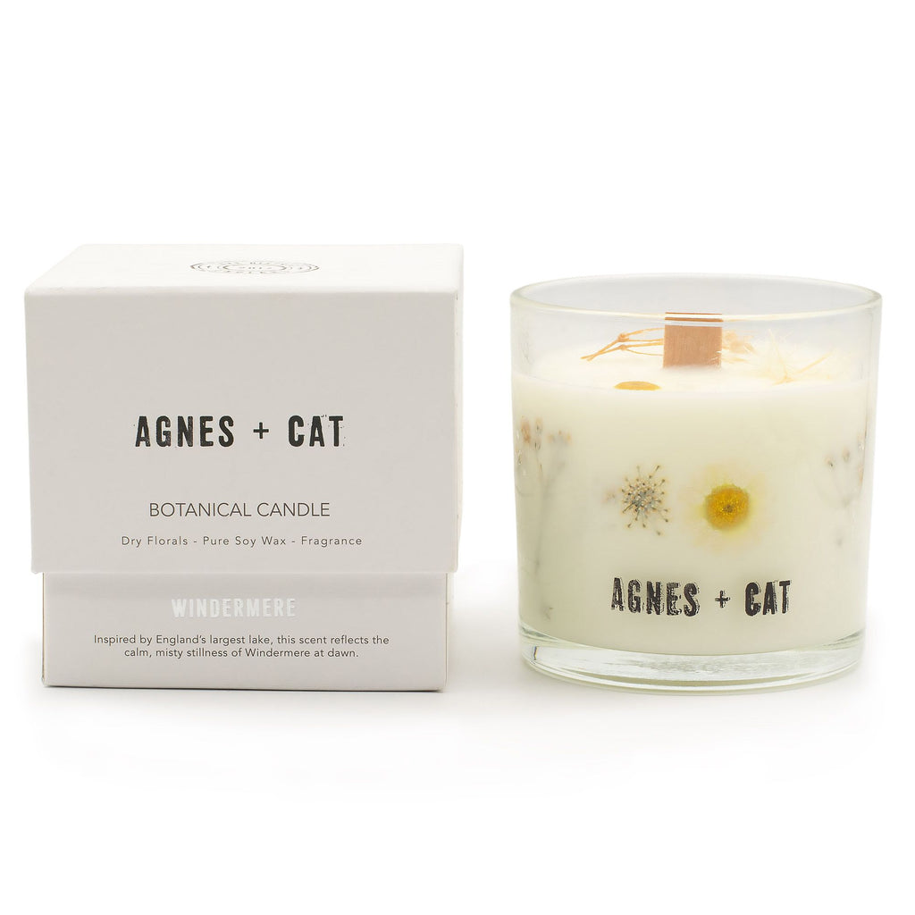Agnes + Cat Botanical Soy Wax Candle - Windermere – view 4