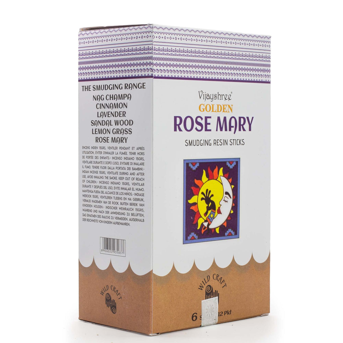 Golden Rose Mary Smudging Resin Sticks - 30g – view 5