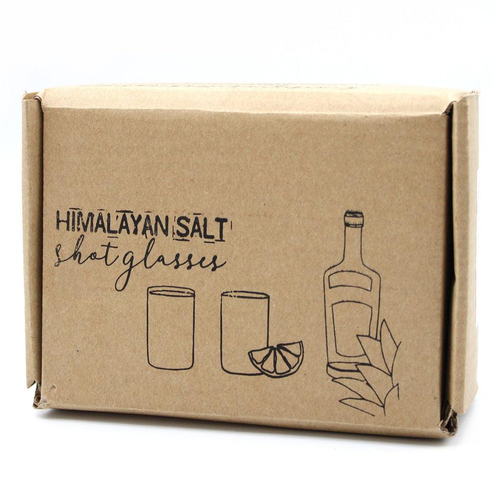Himalayan Salt Shot Glasses & Wood Tray - Set of 2 – view 7