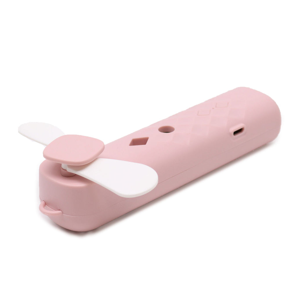 Pink USB Nano Mist Face Fan and Spray – view 2