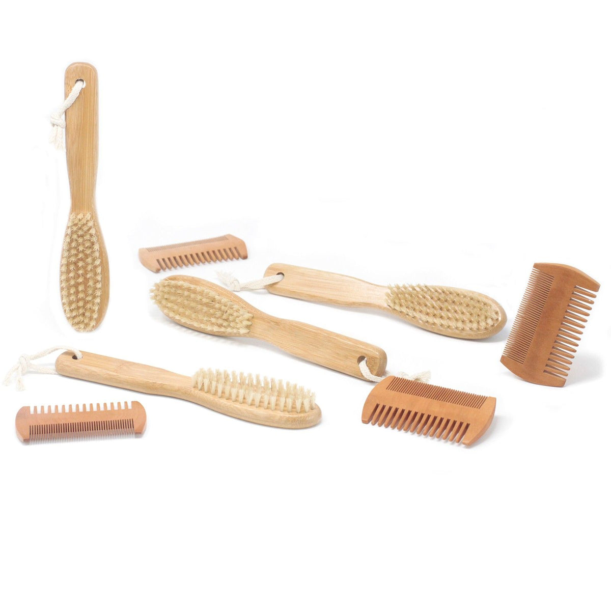 Two Sided Beard Comb - Pear Wood – view 2