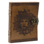 Leather Greenman Notebook, 200 Pages – 15.5x20 cm – view 8