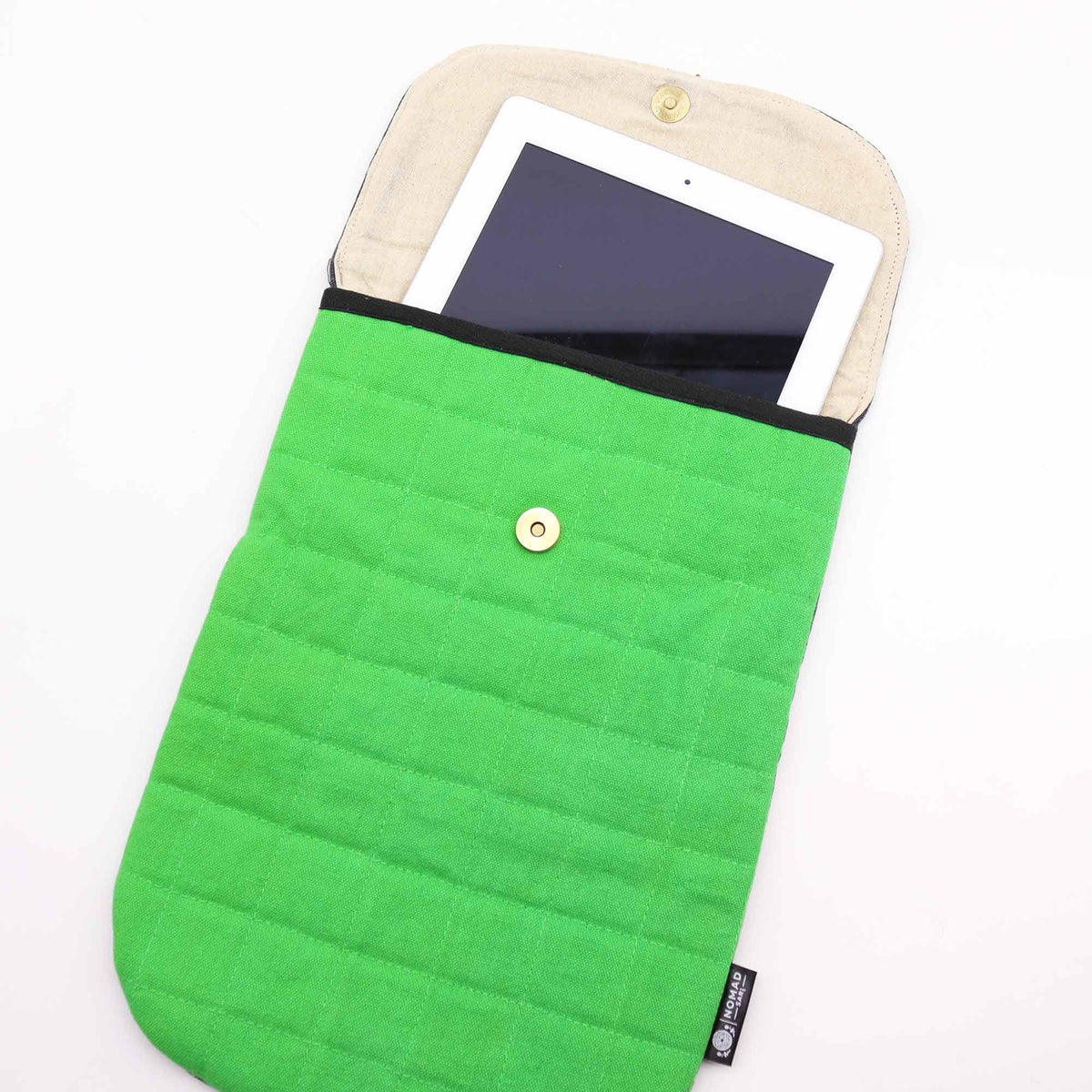 Nomad Sari Frog Green Padded Laptop Pouch 13 inch – view 4