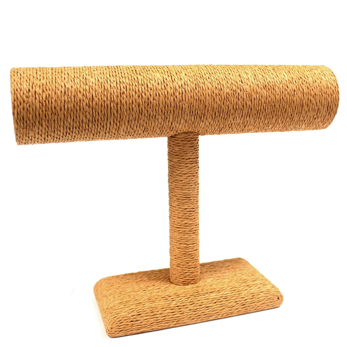 Rattan Medium Bangle T-Stand - Coffee – view 2