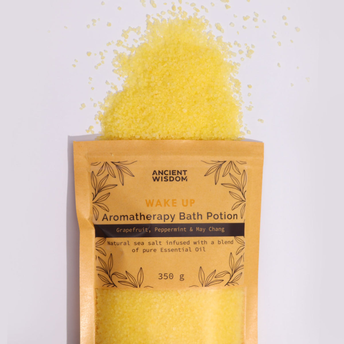 Wake Up Bath Salts, Kraft Bag 350g – view 3