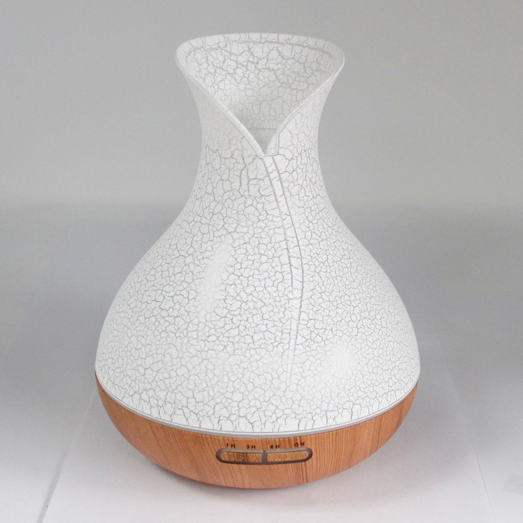 Palma Shell-Effect USB Aroma Diffuser with Colour-Change LED