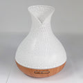 Palma Shell-Effect USB Aroma Diffuser with Colour-Change LED