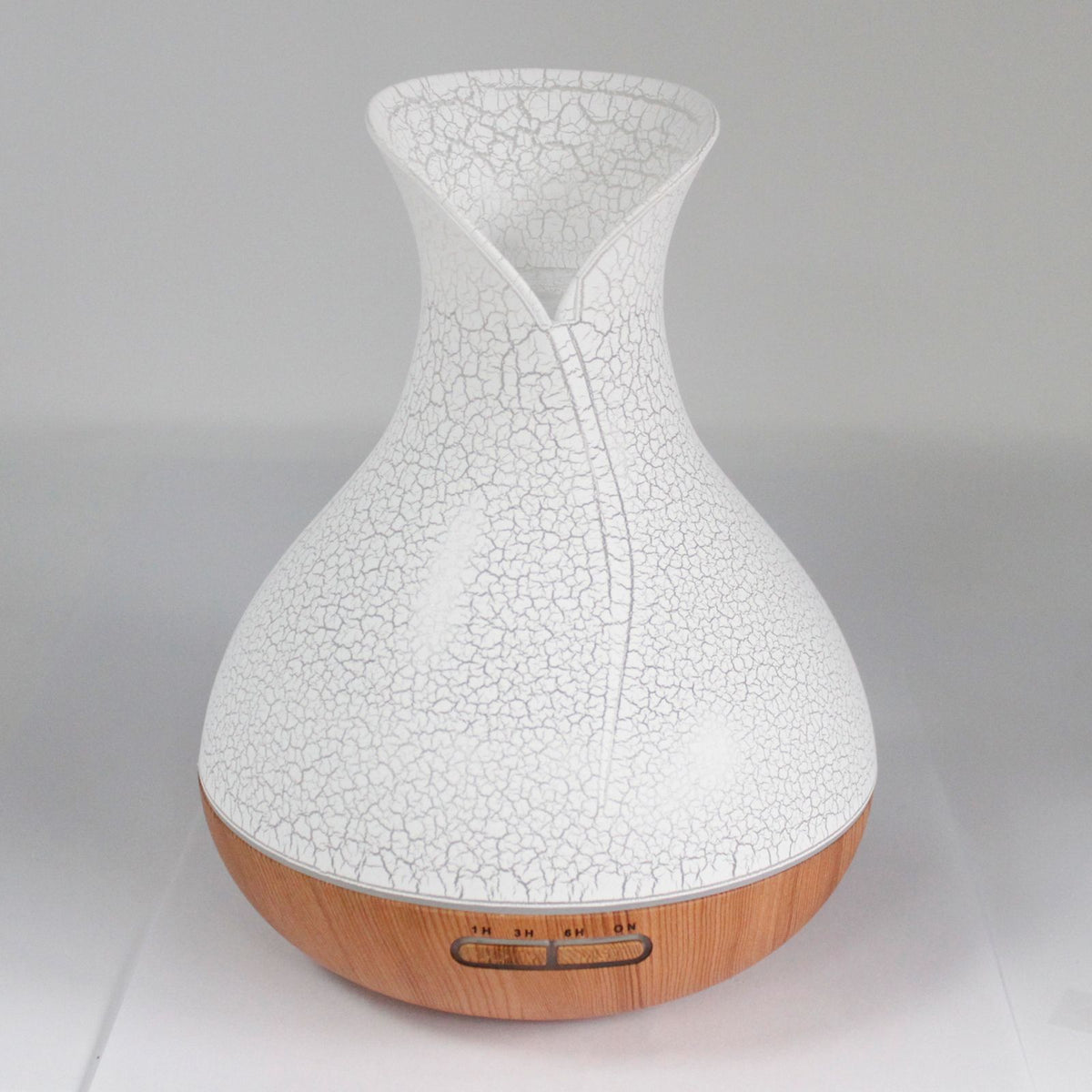 Palma Shell-Effect USB Aroma Diffuser with Colour-Change LED