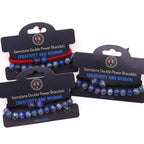 Sodalite Double Power Bracelet Set – view 2