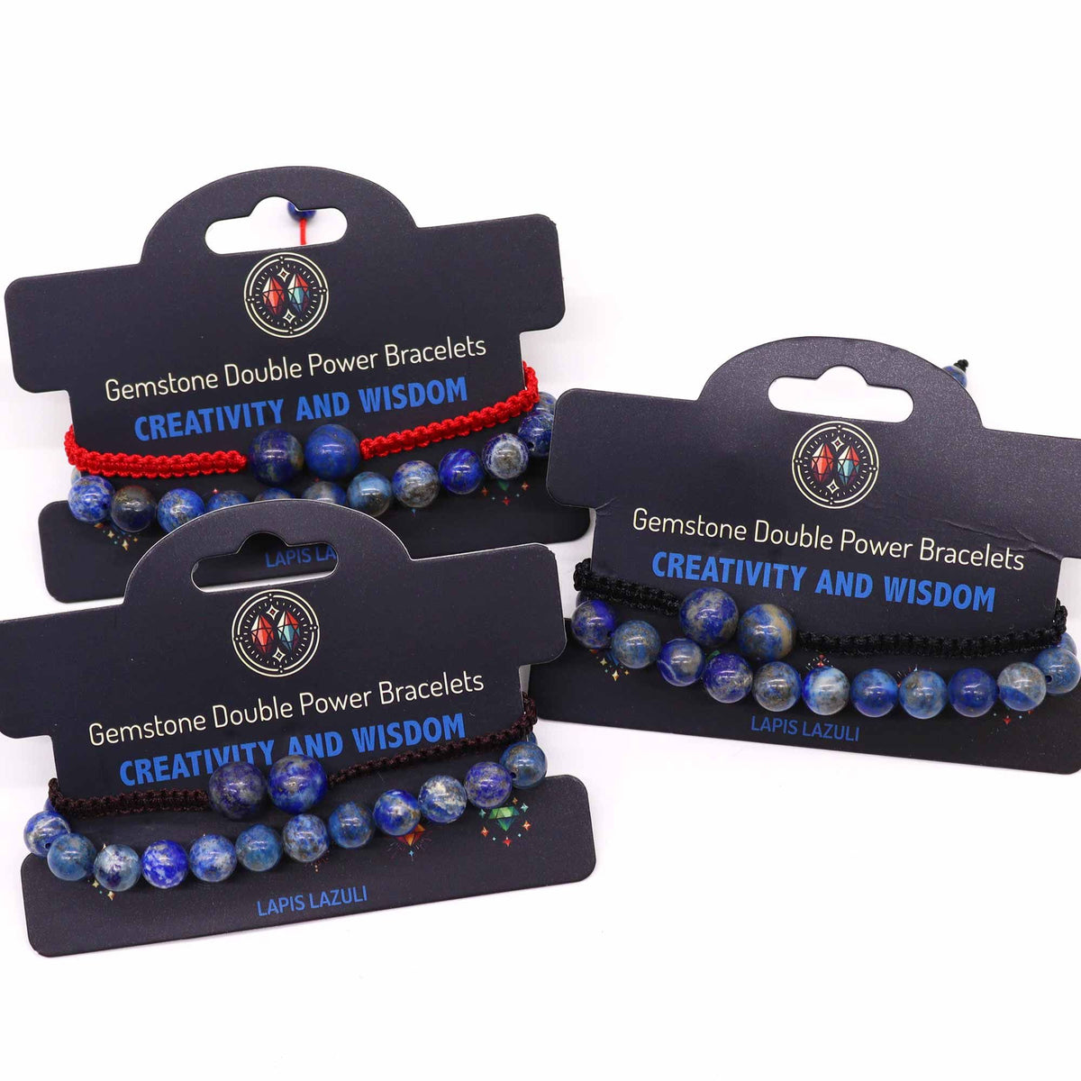 Sodalite Double Power Bracelet Set – view 2