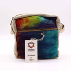 Tie-Dye Hemp Messenger Bag - Single Zip – view 3