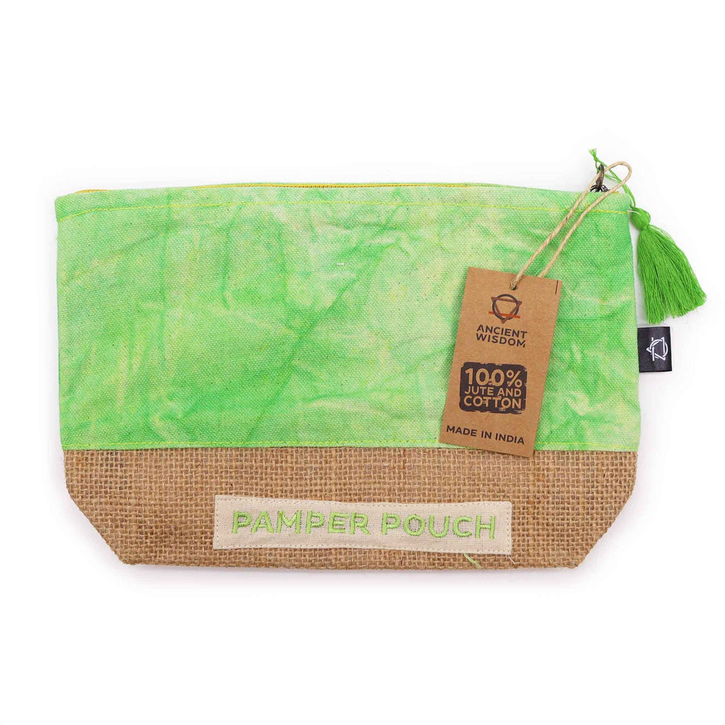 Pamper Pouch - Mother Earth Green Stonewash