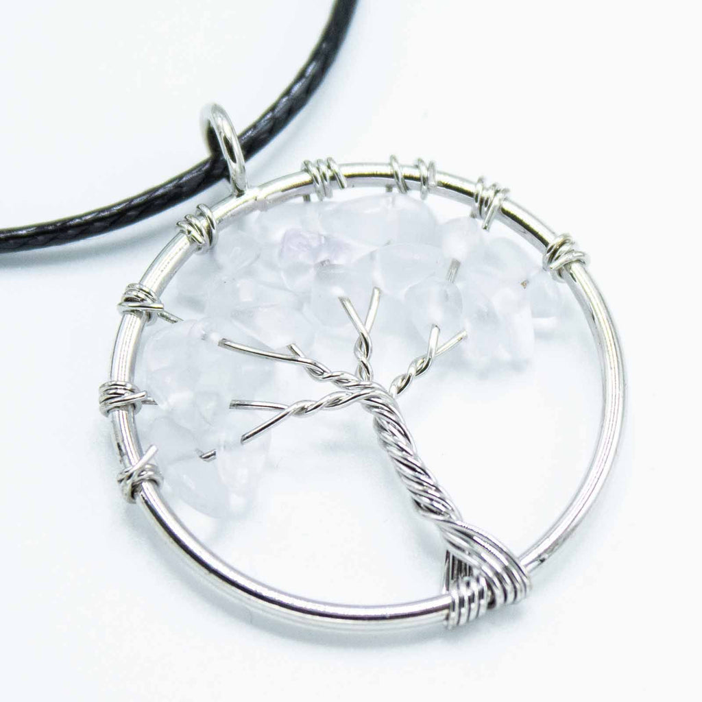Tree of Life Pendant - Rock Crystal – view 3