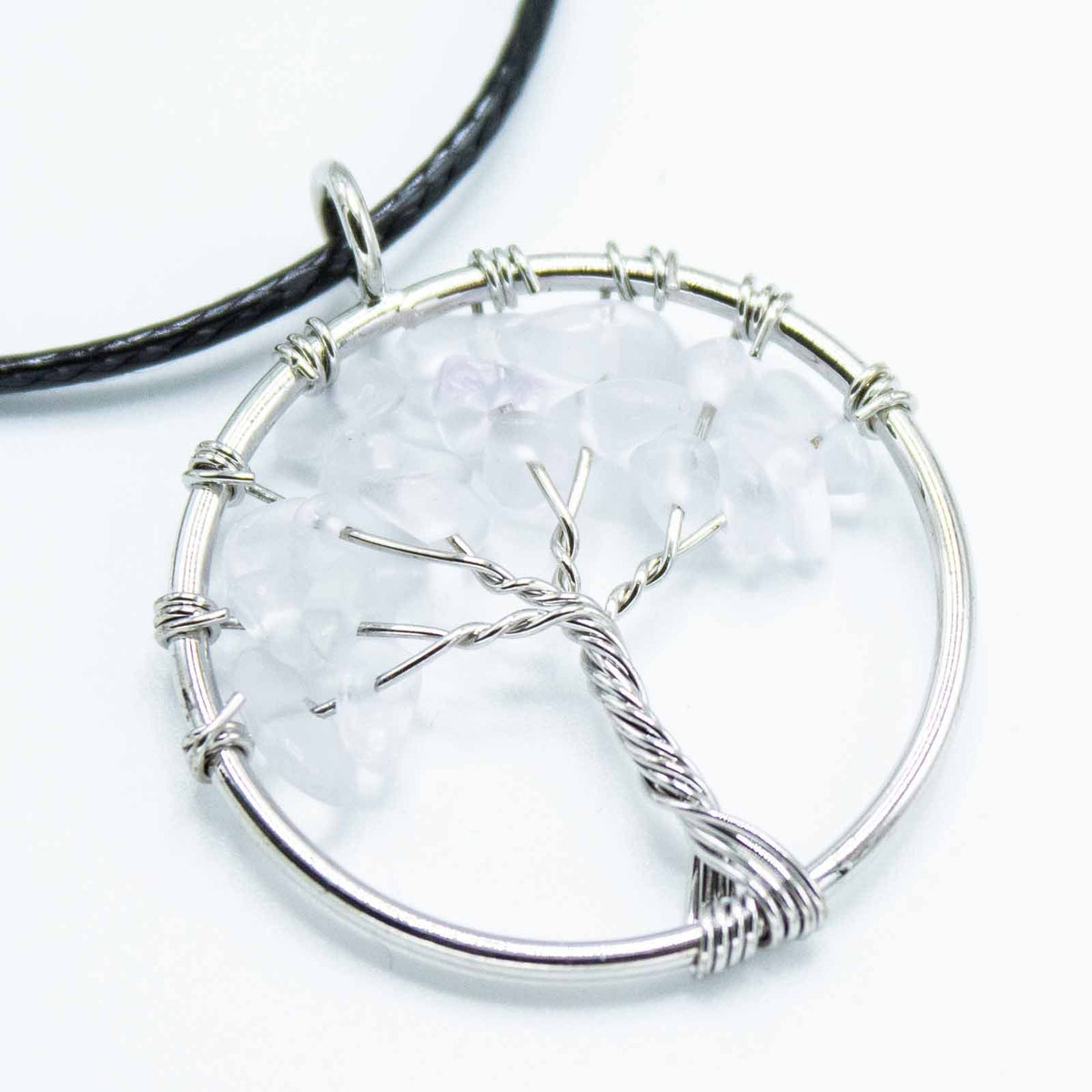 Tree of Life Pendant - Rock Crystal – view 3