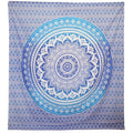 Umrao Mandala Wall Hanging & Beach Throw - Blue