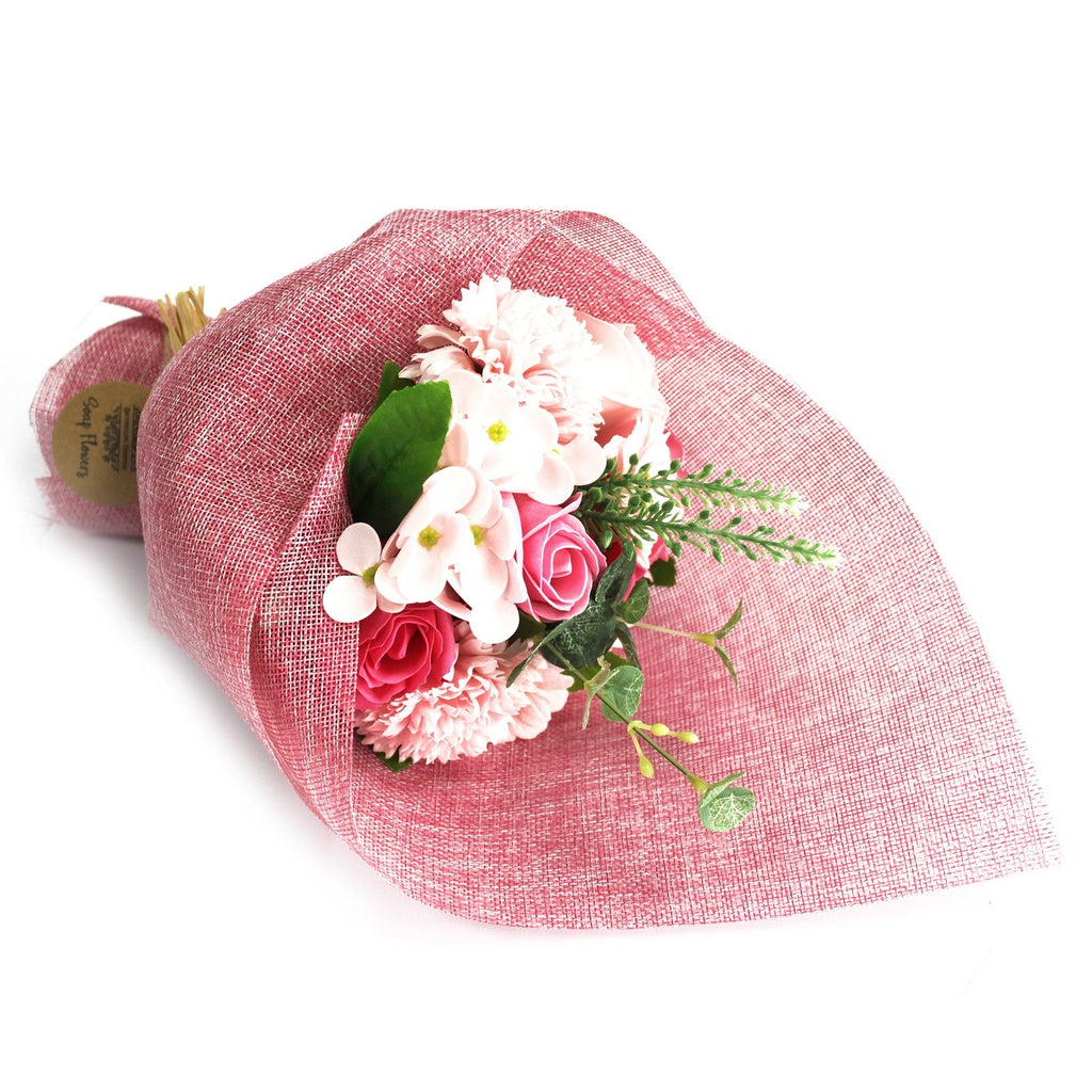 Standing Soap Flower Bouquet - Pink – view 3