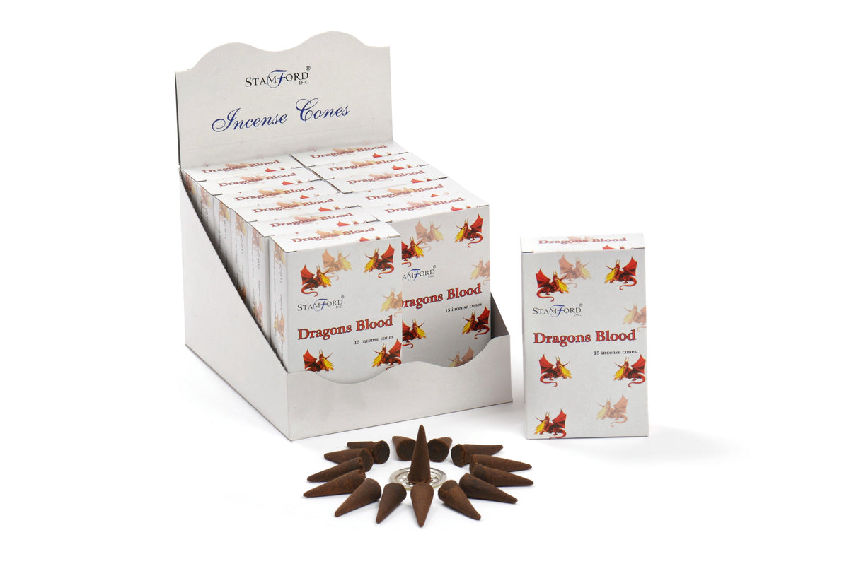 Stamford Dragons Blood Incense Cones – view 3
