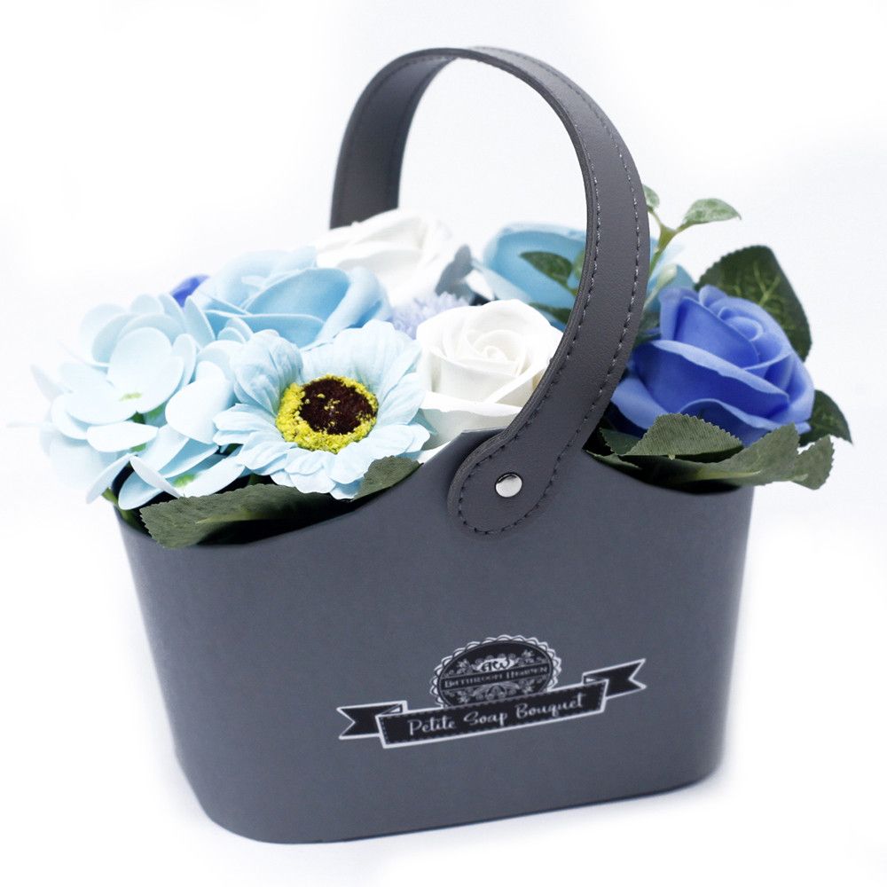 Bouquet Petite Basket - Soothing Blues – view 3