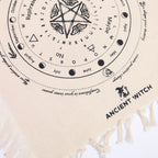 Ancient Witch Mystic Moth Pendulum Cloth - Natural & Black – view 2