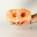 Himalayan Salt Candle Holder - Two Tealights