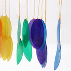 Rainbow Large Leaf Wind Chime – view 2