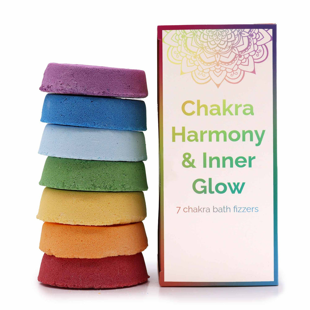 Chakra Bath Fizzers Large Gift Box - Harmony & Glow