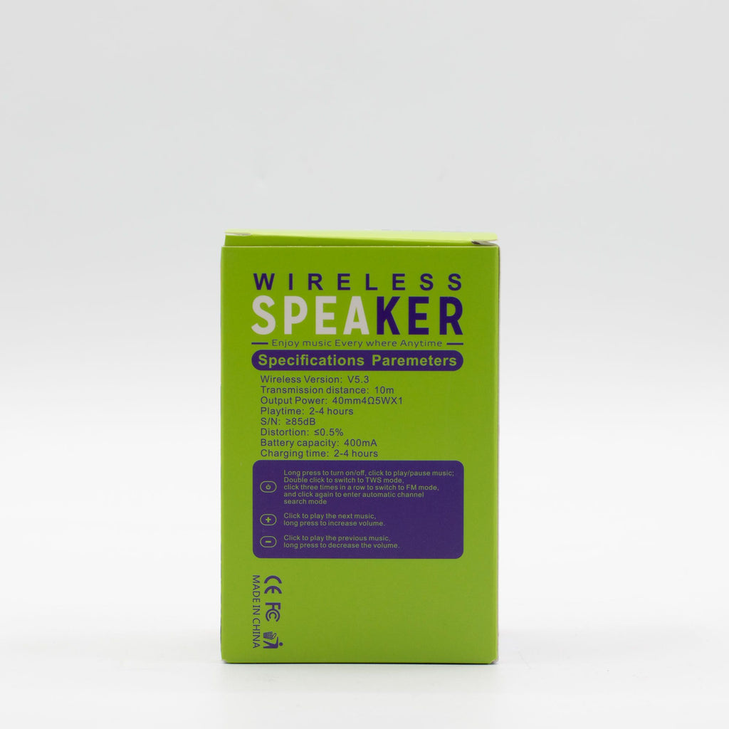 Camping Hook Mini Bluetooth Speaker, Green