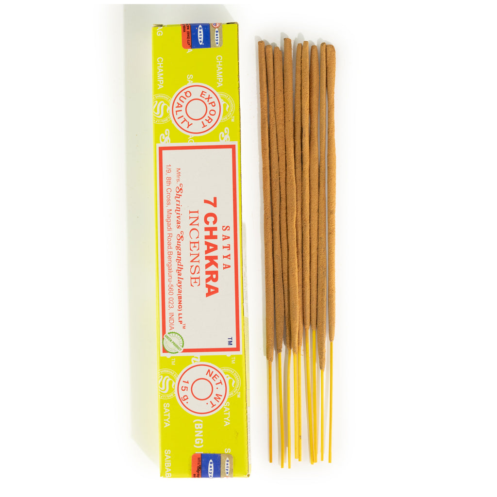 Satya 7 Chakra Incense Sticks – view 3