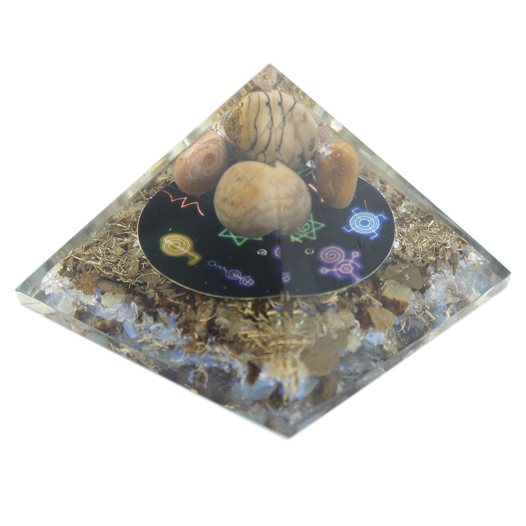 Orgonite Pyramid - Midnight Reiki - 70mm – view 2